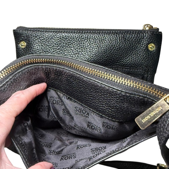Michael Kors Black Crossbody Bag GUC - Picture 6 of 12